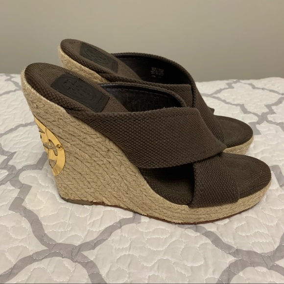 Tory Burch Espadrille Wedges - Picture 3 of 6